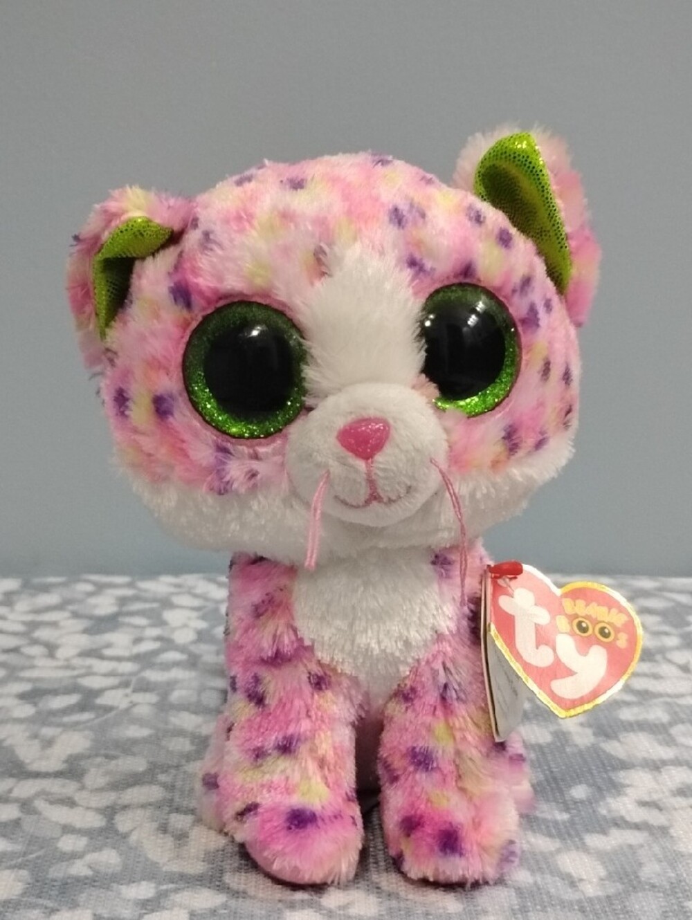 Ty Plush Small Pets - Purple, Pink, Blue & Multicolor Beanie Boos Bundle Set - Picture 5 of 10